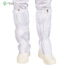 Antistatic esd cleanroom pvc workshop booties working safety long boots for food industry