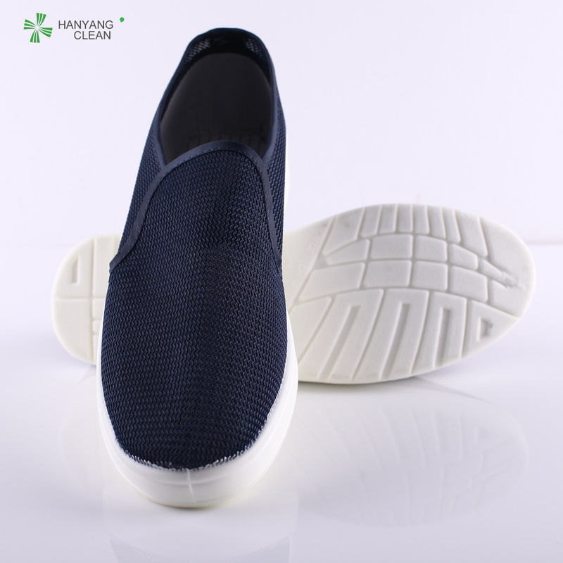 Winter PU Sole Anti Static Shoes Safety Canvas Shoes For Pharmaceutical Industrial